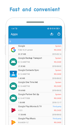 Android application Seek Pack screenshort