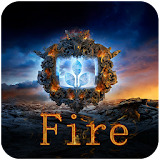 Fire Next Launcher 3D Theme icon