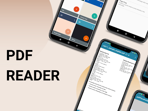 Android application PDF Reader screenshort