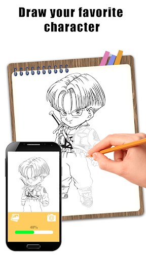 Android application Superhero AR Drawing: Sketch screenshort