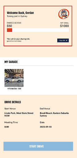 Android application Gentleman's Drive screenshort