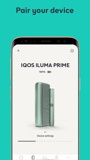 Android application IQOS App screenshort