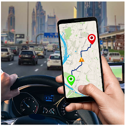 GPS Navigation & Maps Location 아이콘 이미지