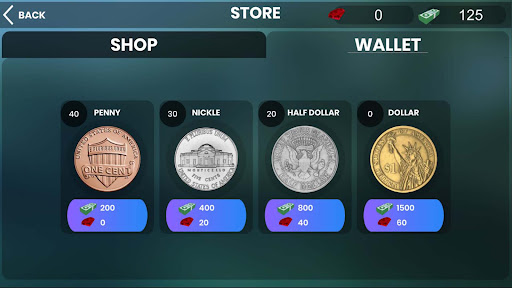 Android application Penny Pool screenshort
