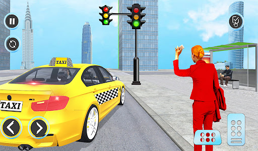 City Taxi Games- Car Parking Screen 2