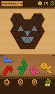 Block Puzzle Games: Wood Colle