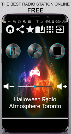 Android application Halloween Radio Atmosphere Tor screenshort