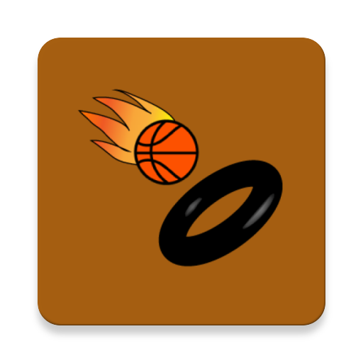 Dunk ball on the hoop  Icon