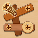 Wood Nuts Game: Unscrew Puzzle