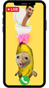 Skibidi Toilet Vs Banana Cat