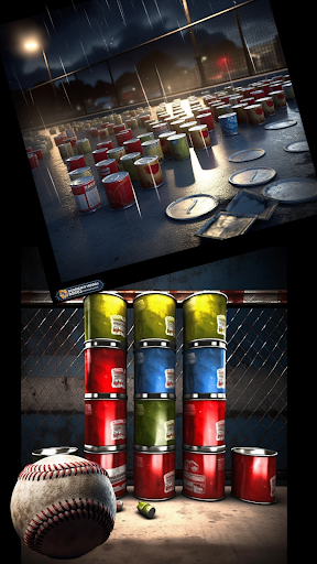 Hit Can Ball Knockdown Game Screen 3
