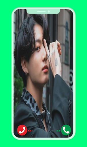 Jungkook? BTS call youFake Video call