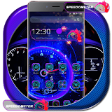 Neon Speedometer Fast icon