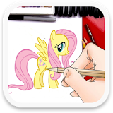 How to Draw Fluttershy icon