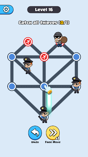 Catch The Thief: Super Police Screen 2