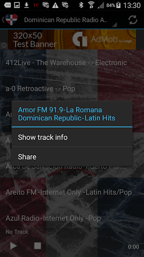 Dominican Republic Radio Screen 3