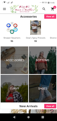 Android application Rust and Ruffles screenshort