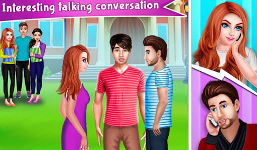 Android application Nerdy Boy's Love Crush game screenshort
