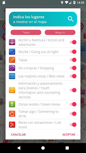 Map for Youngsters Zaragoza Screen 3