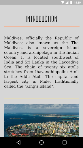 Maldives Travel Guide Screen 3