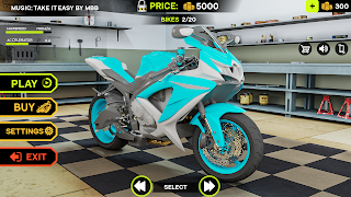 Motorcycle simulator offline - Screenshot 3