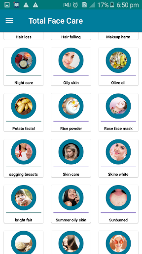 Total Face Care Screen 2