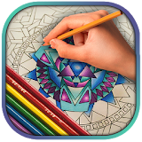 Stress Relief Coloring Pages icon