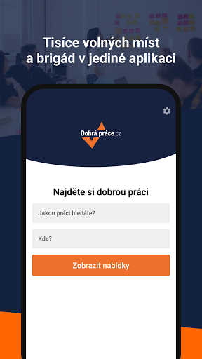 Dobrá Práce - práce a brigády Screenshot 1 - AppWisp.com