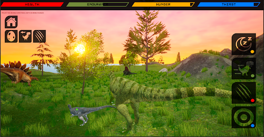 Allosaurus Dinosaur Simulator