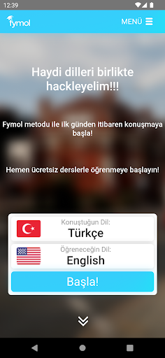 Android application Fymol screenshort