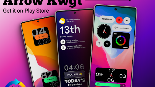Arrow KWGT V1.1.3 {🤩No Ads/Customizable} Gallery 2