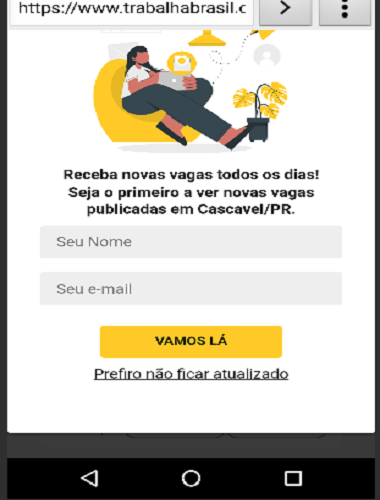 Somente Empregos Cascavel Screen 3