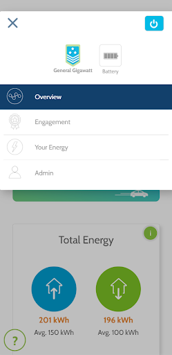 My Energy Community Platform Screen 2