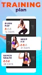 screenshot of Burn fat workout in 30 days