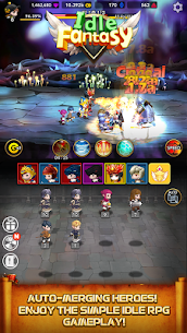 Idle Fantasy Merge RPG MOD APK: Legend (Unlimited Gold) 2