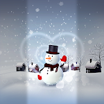 Cover Image of Baixar Greeting Snowman - Wallpaper  APK