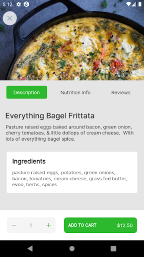 FitFoodNJ Screen 2