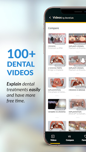 Android application DentiCalc: the dental app screenshort