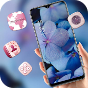 Top 29 Art & Design Apps Like Flower dark blue flower peals blossom theme - Best Alternatives