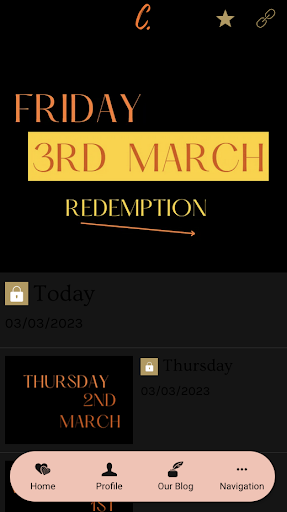 Android application Confidence app screenshort
