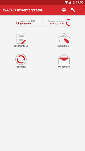 Android application WAPRO Mobile ST Inwentaryzator screenshort