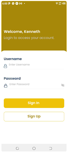 Android application Rugipo Alumni screenshort