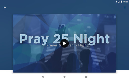 Screenshot of Pathways Church App