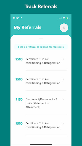 Refer2Earn Screen 3