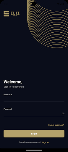 Android application Eliz Gold screenshort