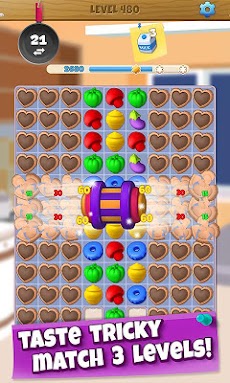 Wonder Chef: Match-3 Puzzle Gameのおすすめ画像4