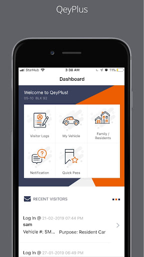 Android application QeyPlus screenshort