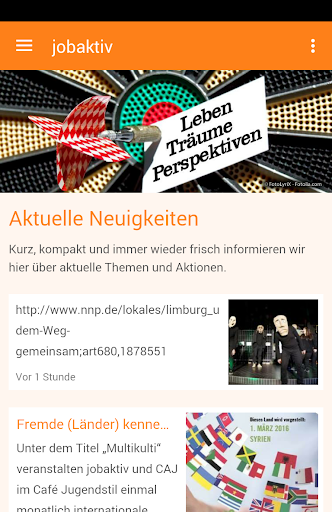 Android application Jobaktiv screenshort