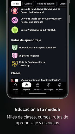 Platzi - Cursos online Screenshot 4 - AppWisp.com