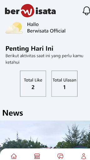 Berwisata Kalteng Merchant Screen 2